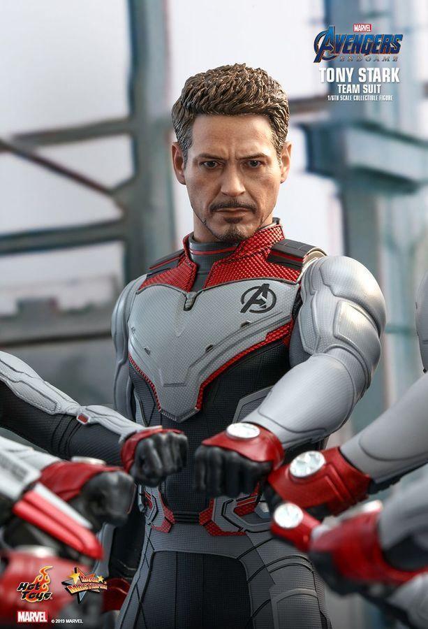 HOTMMS537 Avengers 4: Endgame - Tony Stark Team Suit 12" 1:6 Scale Action Figure - Hot Toys - Titan Pop Culture
