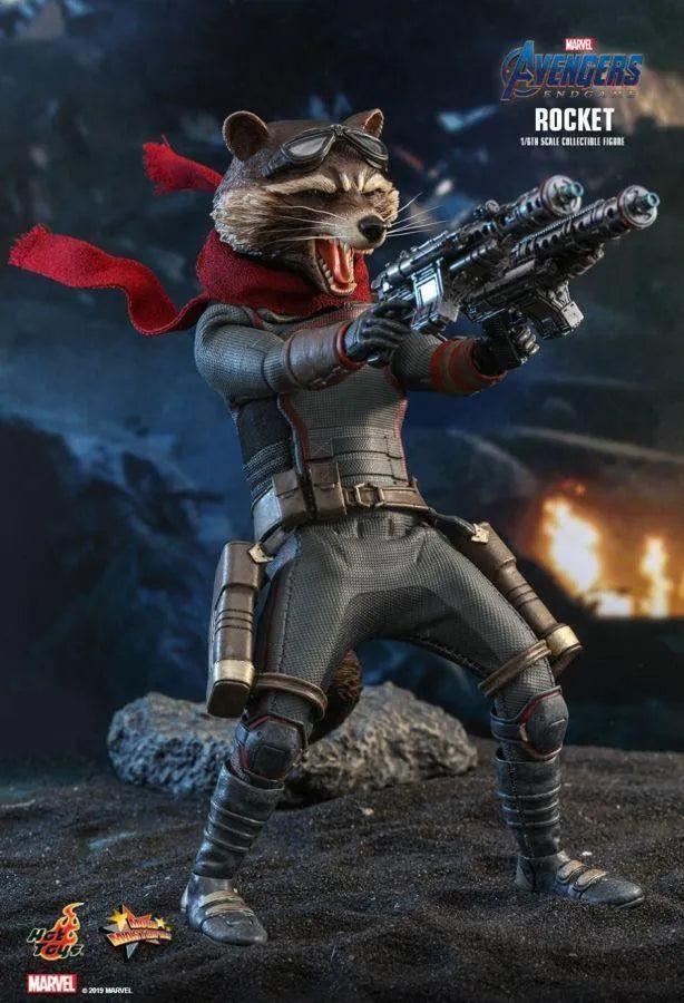 HOTMMS548 Avengers 4: Endgame - Rocket Raccoon 1:6 Scale Action Figure - Hot Toys - Titan Pop Culture