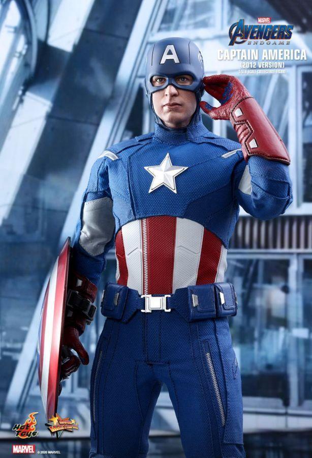 HOTMMS563 Avengers 4: Endgame - Captain America 2012 1:6 Scale 12" Action Figure - Hot Toys - Titan Pop Culture