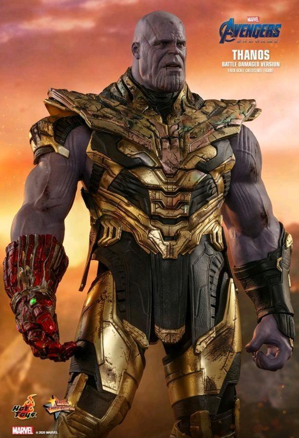 HOTMMS564 Avengers 4: Endgame - Thanos Battle Damaged 1:6 Scale 12" Action Figure - Hot Toys - Titan Pop Culture
