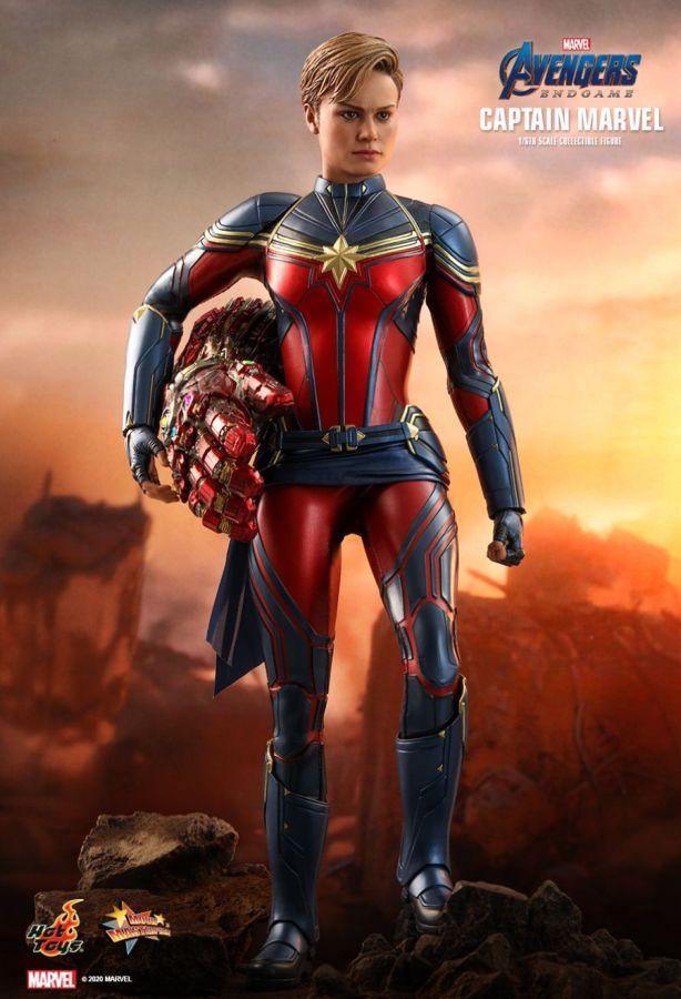 HOTMMS575 Avengers 4: Endgame - Captain Marvel 1:6 Scale 12" Action Figure - Hot Toys - Titan Pop Culture