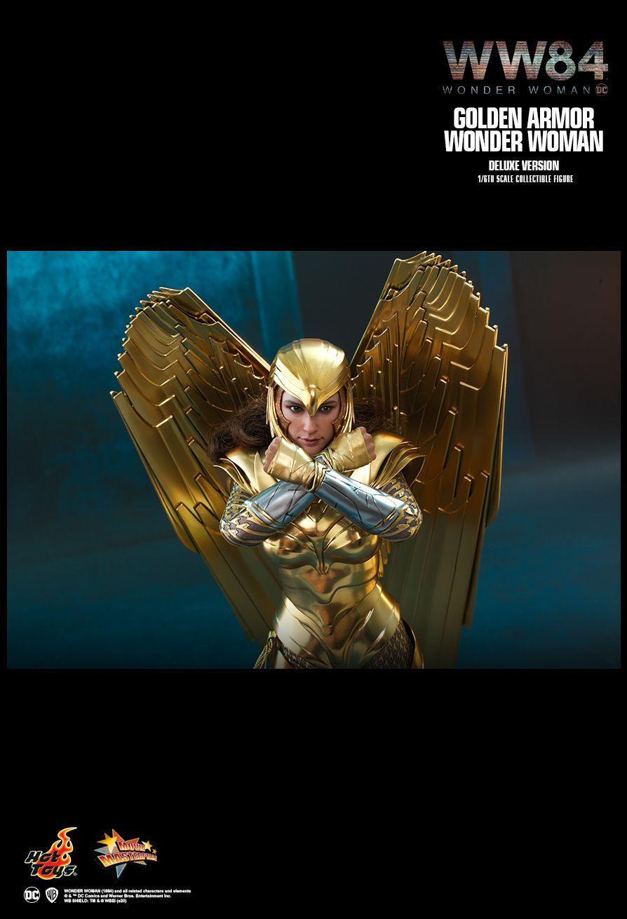 HOTMMS578 Wonder Woman 2: WW84 - Golden Armor Deluxe 1:6 Scale 12" Action Figure - Hot Toys - Titan Pop Culture