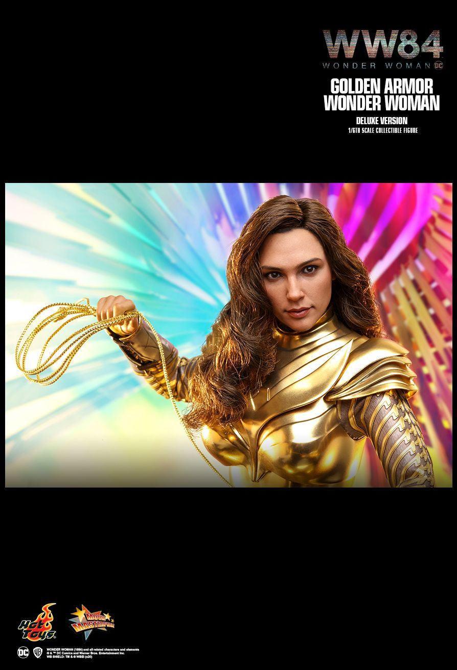 HOTMMS578 Wonder Woman 2: WW84 - Golden Armor Deluxe 1:6 Scale 12" Action Figure - Hot Toys - Titan Pop Culture