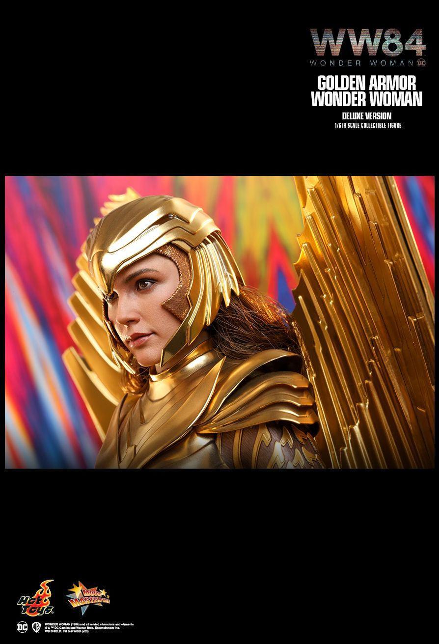 HOTMMS578 Wonder Woman 2: WW84 - Golden Armor Deluxe 1:6 Scale 12" Action Figure - Hot Toys - Titan Pop Culture