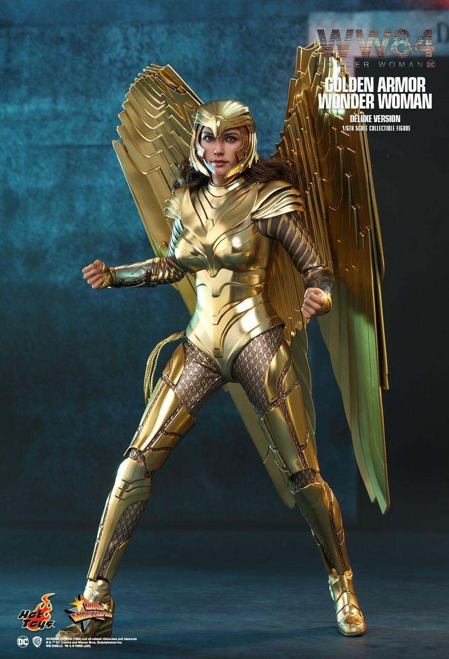 HOTMMS578 Wonder Woman 2: WW84 - Golden Armor Deluxe 1:6 Scale 12" Action Figure - Hot Toys - Titan Pop Culture