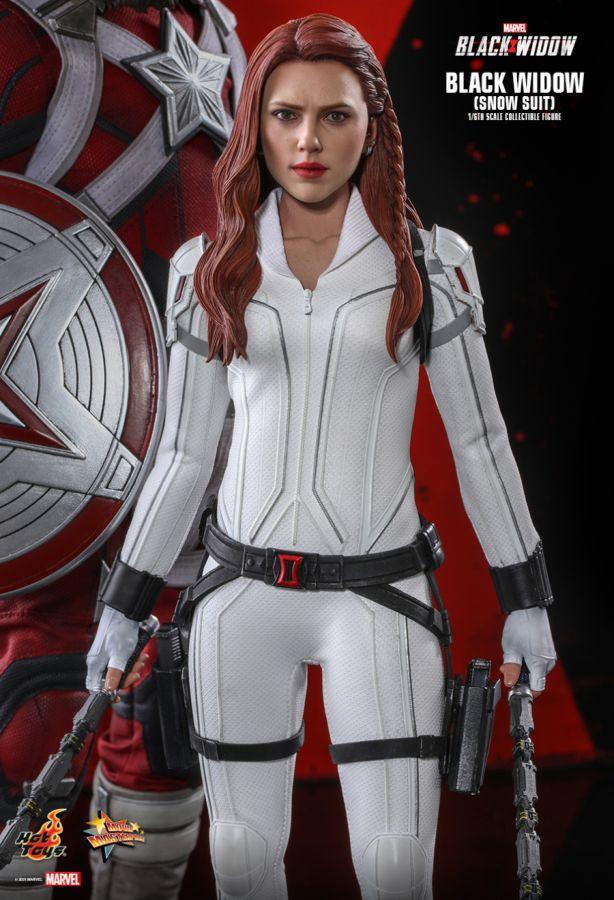HOTMMS601 Black Widow (2021) - Black Widow (Snow Suit) 1:6 Scale 12" Action Figure - Hot Toys - Titan Pop Culture