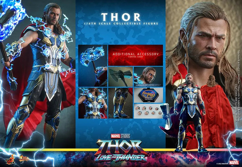 HOTMMS655 Thor 4: Love and Thunder - Thor 1:6 Scale Action Figure - Hot Toys - Titan Pop Culture