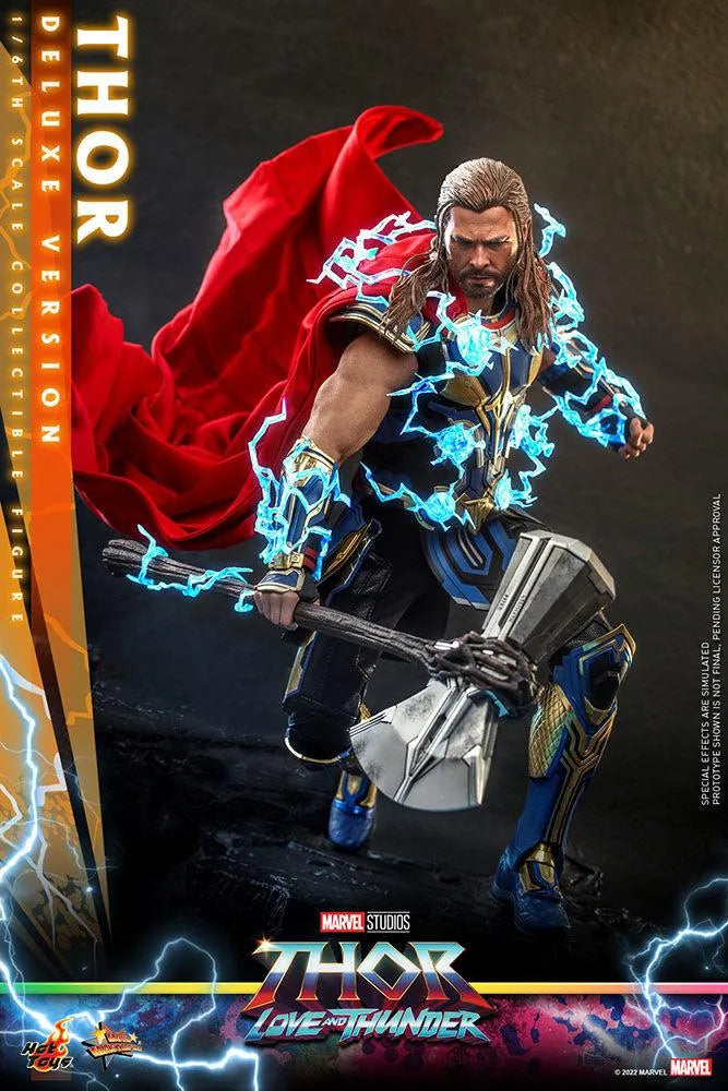 HOTMMS656 Thor 4: Love and Thunder - Thor Deluxe 1:6 Scale Action Figure - Hot Toys - Titan Pop Culture