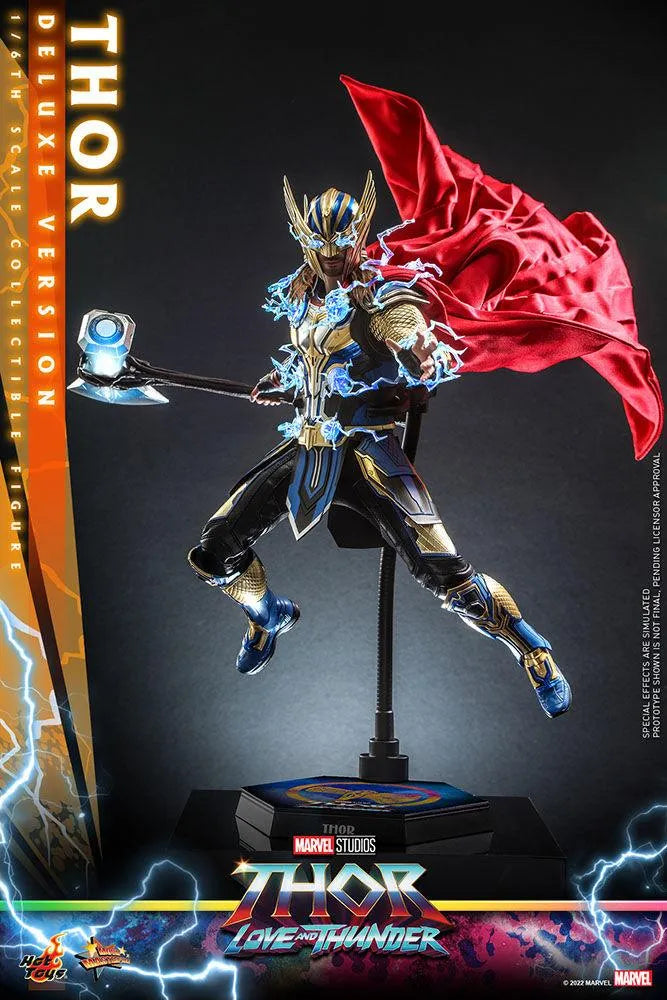 HOTMMS656 Thor 4: Love and Thunder - Thor Deluxe 1:6 Scale Action Figure - Hot Toys - Titan Pop Culture