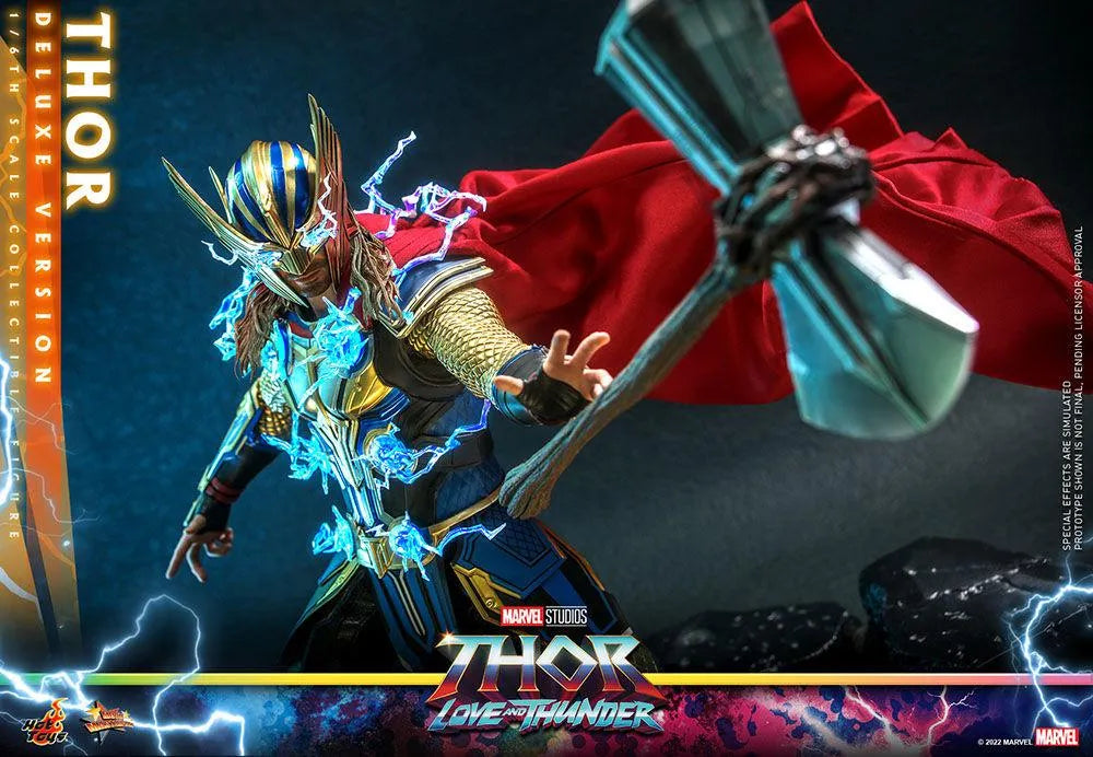 HOTMMS656 Thor 4: Love and Thunder - Thor Deluxe 1:6 Scale Action Figure - Hot Toys - Titan Pop Culture