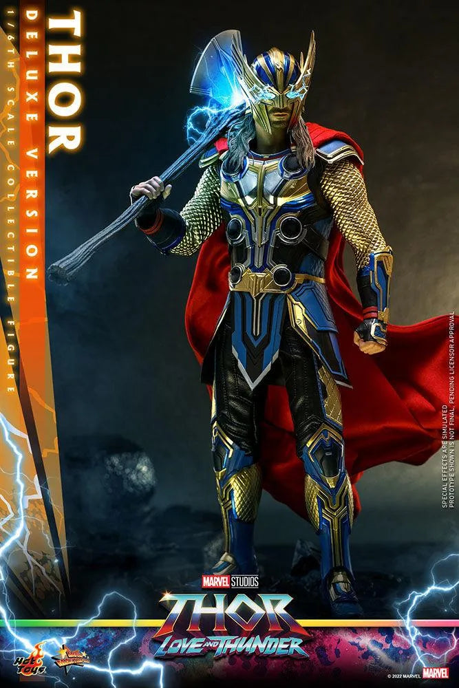 HOTMMS656 Thor 4: Love and Thunder - Thor Deluxe 1:6 Scale Action Figure - Hot Toys - Titan Pop Culture