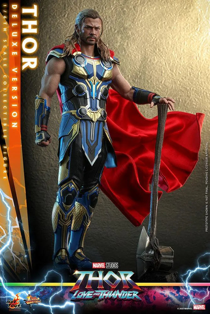 HOTMMS656 Thor 4: Love and Thunder - Thor Deluxe 1:6 Scale Action Figure - Hot Toys - Titan Pop Culture