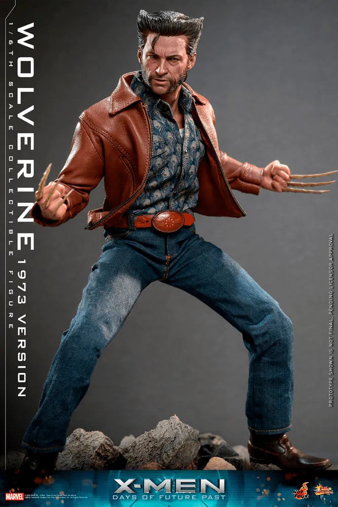 HOTMMS659 X-Men 5: Day of Future Past - Wolverine 1973 version 1:6 Scale Action Figure - Hot Toys - Titan Pop Culture