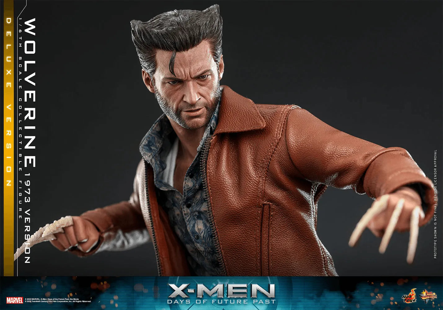 HOTMMS660 X-Men 5: Day of Future Past - Wolverine 1973 version Deluxe 1:6 Scale Action Figure - Hot Toys - Titan Pop Culture