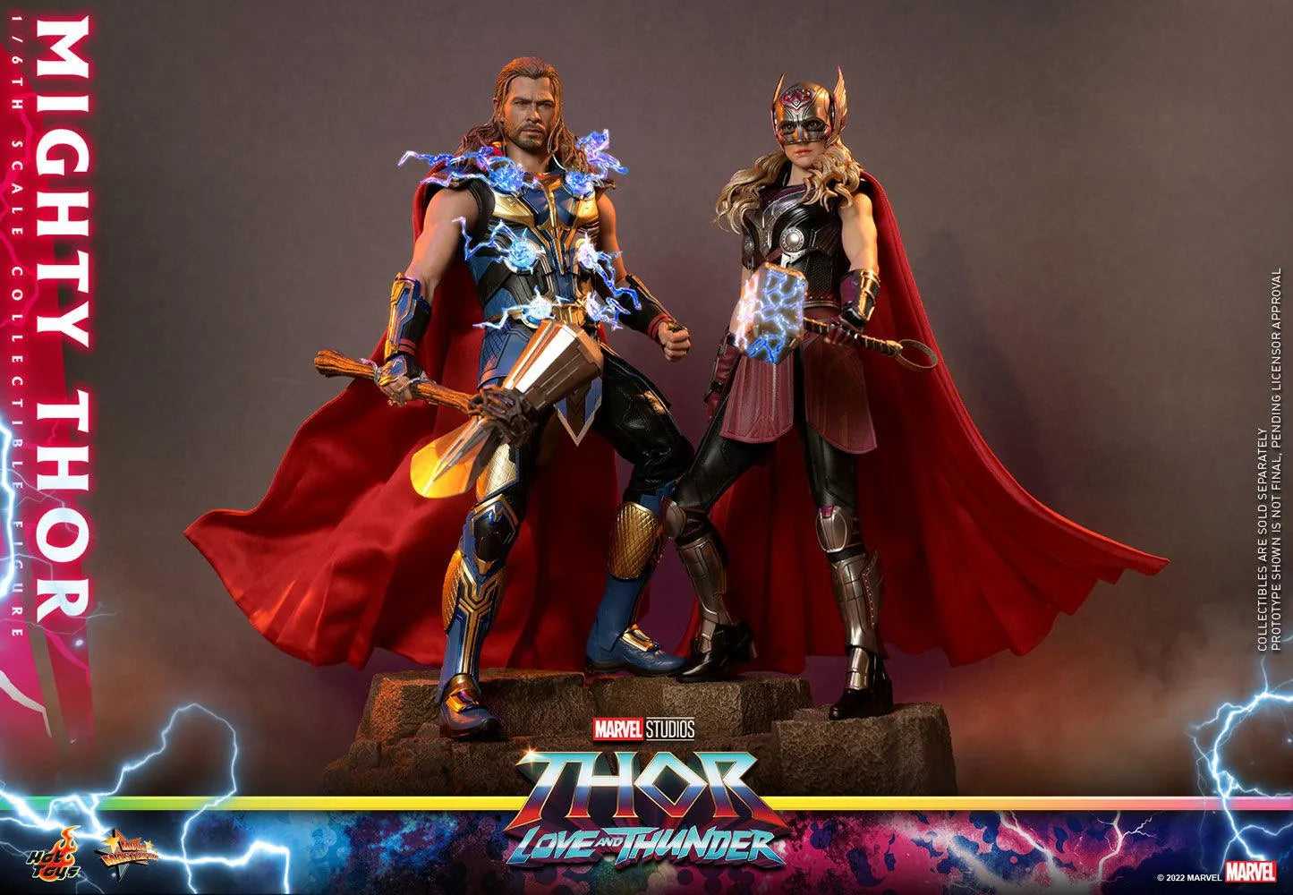 HOTMMS663 Thor 4: Love and Thunder - Mighty Thor 1:6 Scale Action Figure - Hot Toys - Titan Pop Culture