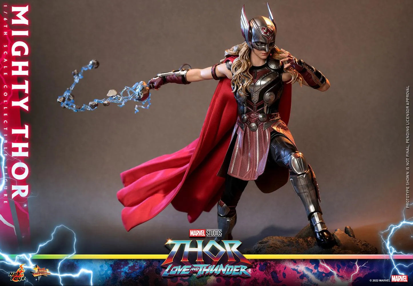HOTMMS663 Thor 4: Love and Thunder - Mighty Thor 1:6 Scale Action Figure - Hot Toys - Titan Pop Culture