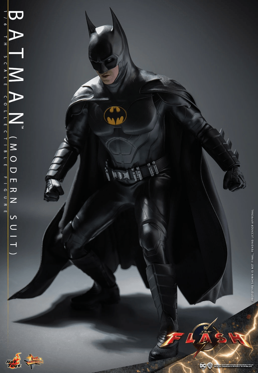 HOTMMS712 The Flash (2023) - Batman (Modern Suit) 1:6 Scale Action Figure - Hot Toys - Titan Pop Culture