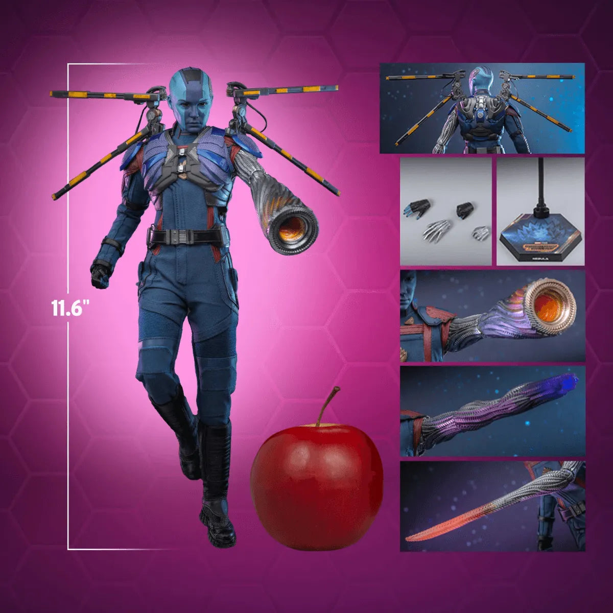 HOTMMS714 Guardians of the Galaxy, Vol. 3 - Nebula 1:6 Scale Collectable Figure - Hot Toys - Titan Pop Culture