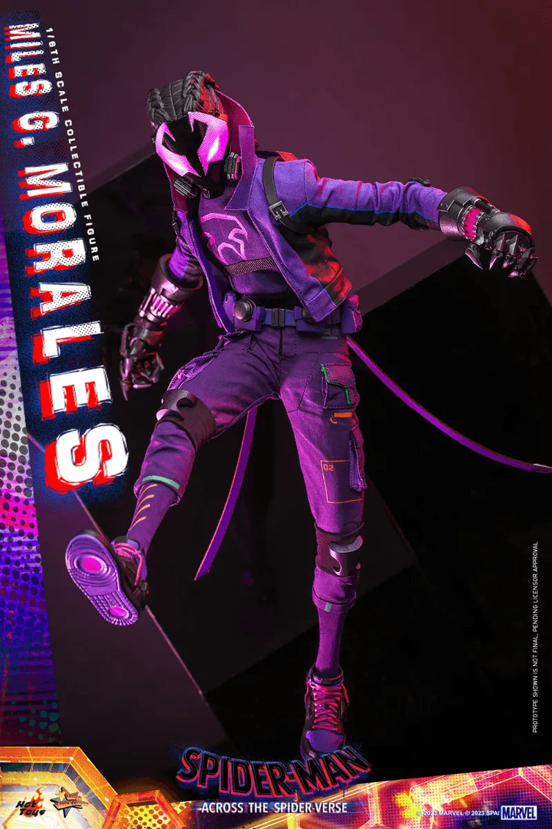 HOTMMS725 Spider-Man: Across the Spider-Verse - Miles G. Morales 1:6 Scale Collectable Figure - Hot Toys - Titan Pop Culture