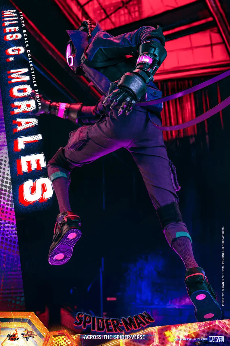 HOTMMS725 Spider-Man: Across the Spider-Verse - Miles G. Morales 1:6 Scale Collectable Figure - Hot Toys - Titan Pop Culture