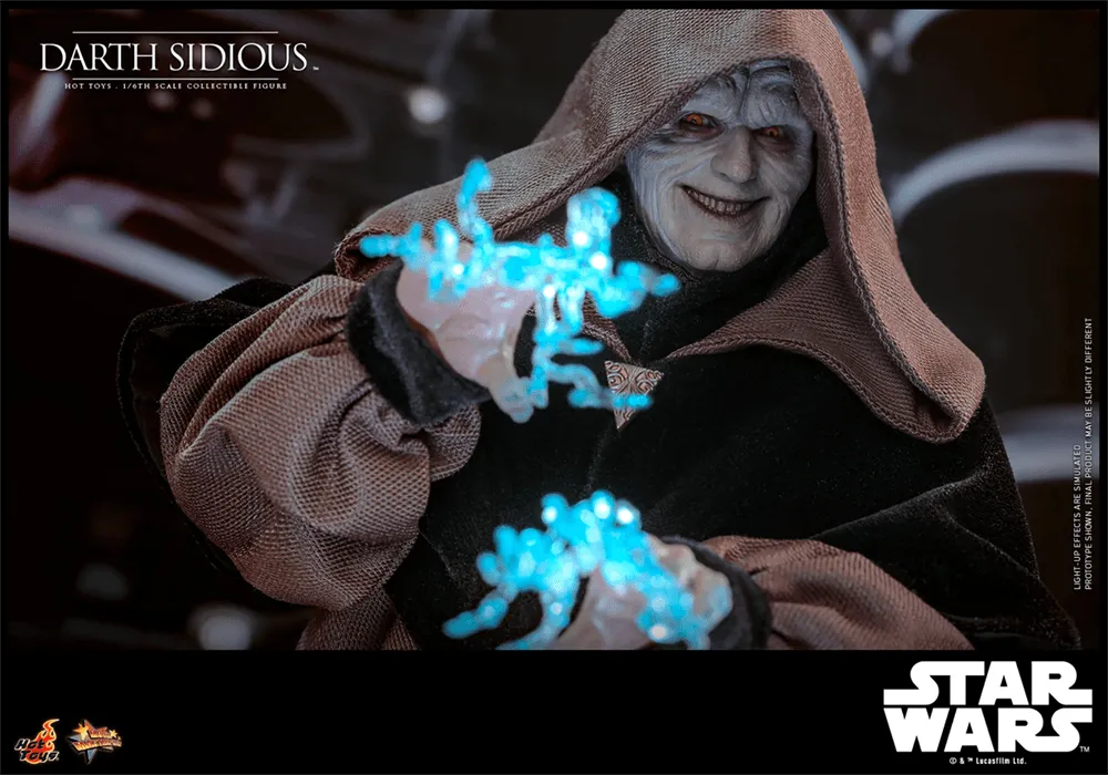 HOTMMS745 Star Wars: Revenge of the Sith - Darth Sidious 1:6 Scale Collectible Action Figure - Hot Toys - Titan Pop Culture