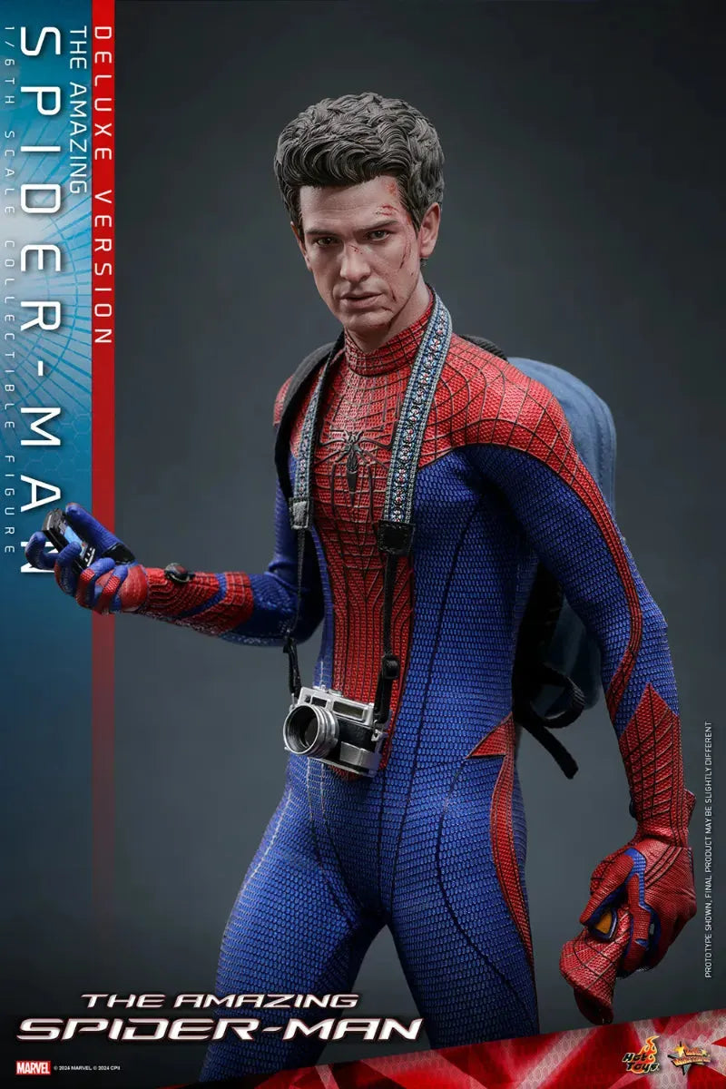 HOTMMS772 Amazing Spiderman - SpiderMan Deluxe 1:6 Scale Collectable Action Figure - Hot Toys - Titan Pop Culture