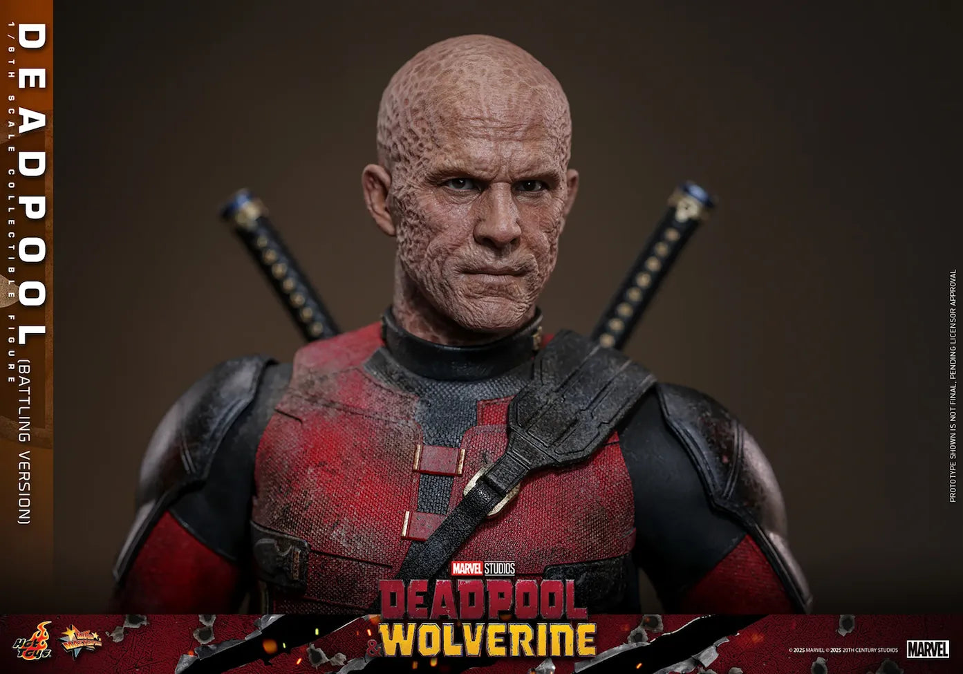 HOTMMS782 Deadpool & Wolverine - Deadpool (Battling Version) 1:6 Scale Collectible Action Figure - Hot Toys - Titan Pop Culture