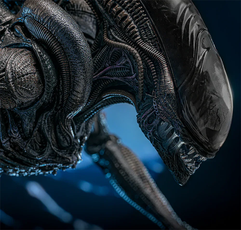 Alien: Romulus - Figura de acción coleccionable de Xenomorfo Quemado a escala 1:6