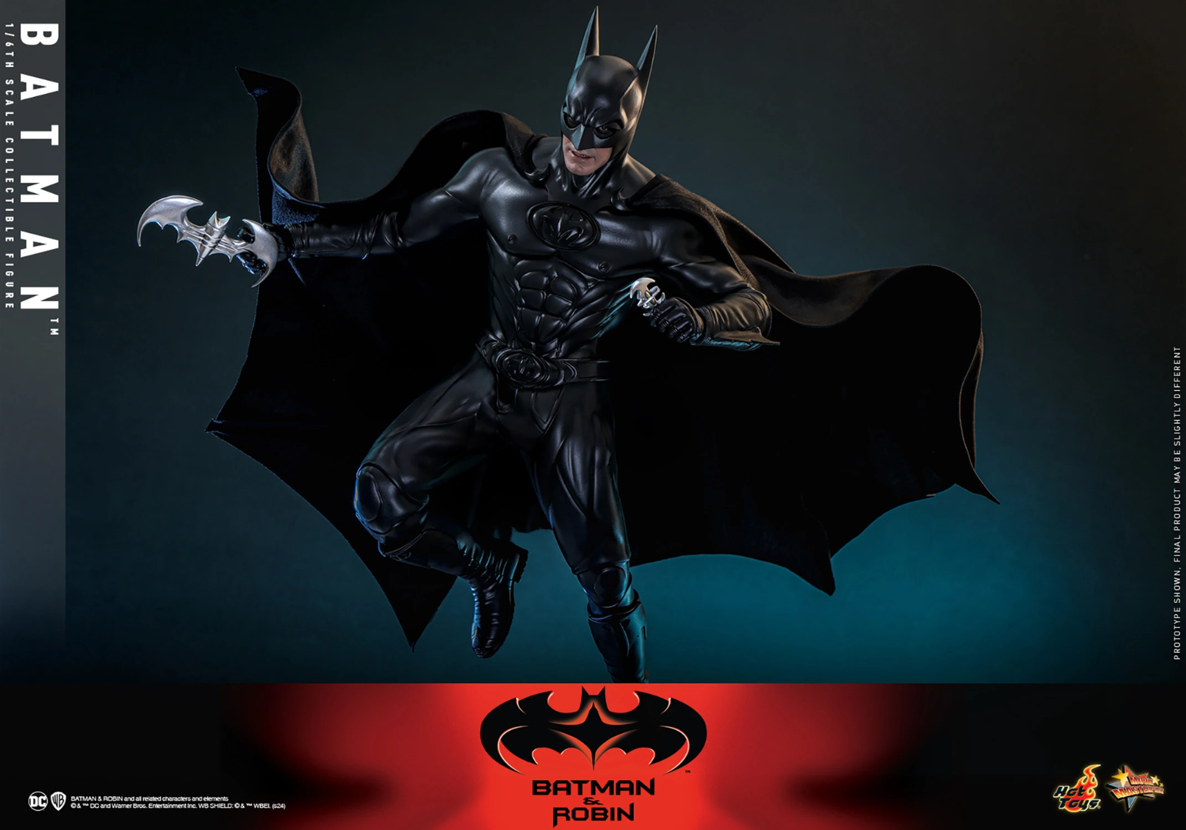 Batman y Robin - Figura de acción coleccionable de Batman a escala 1:6