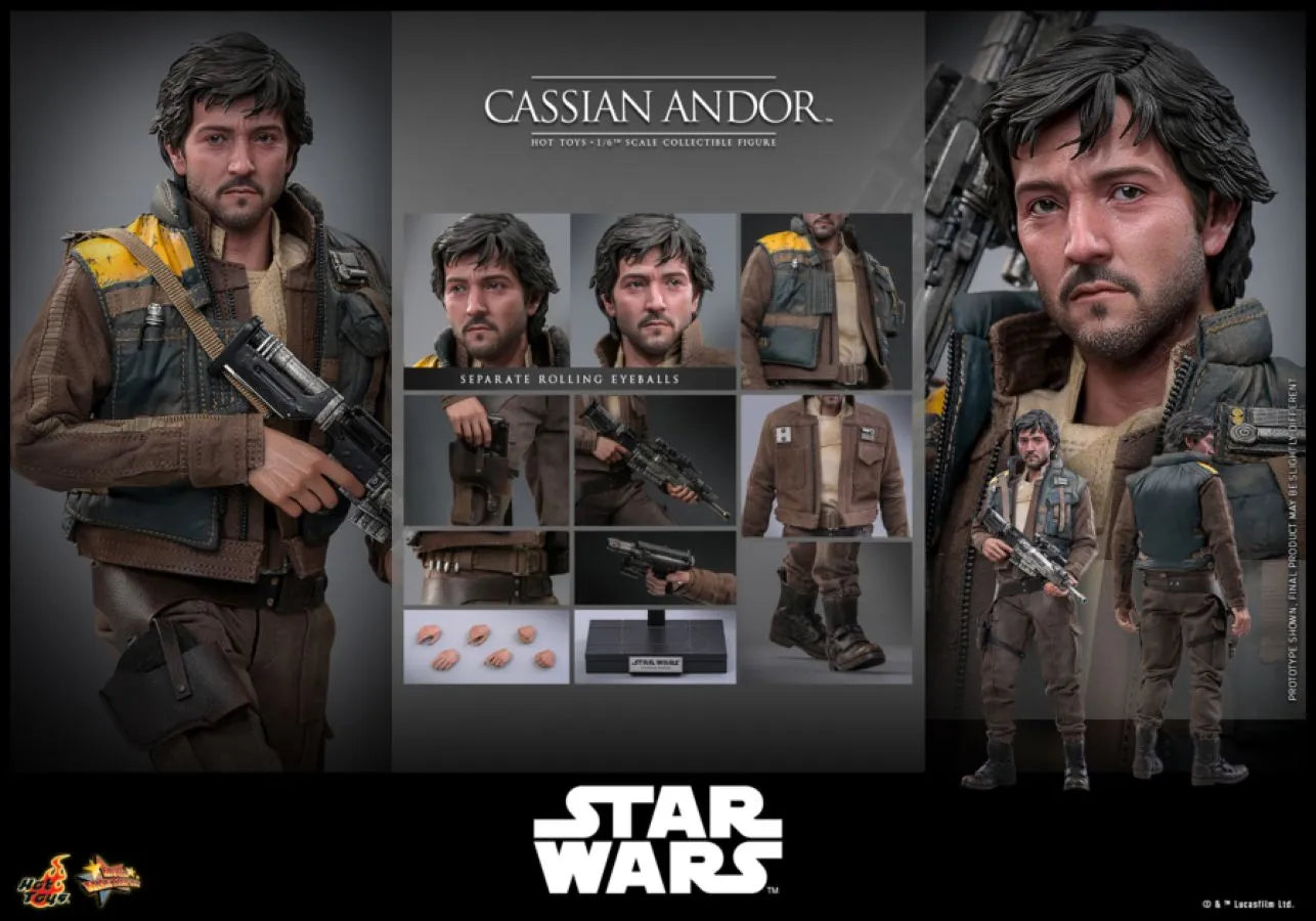 HOTMMS802 Star Wars: Rogue One - Cassian Andor 1:6 Scale Collectable Action Figure - Hot Toys - Titan Pop Culture