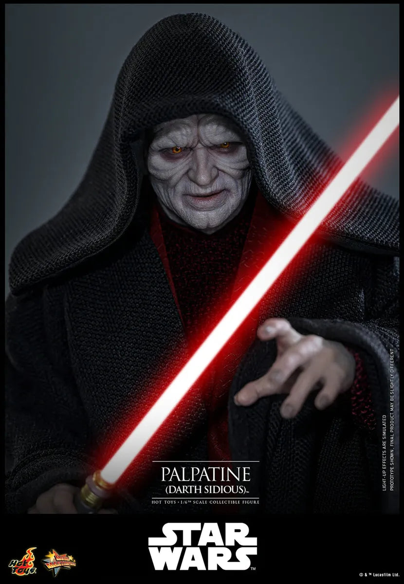 HOTMMS805 Star Wars - Palpatine (Darth Sidious) 1:6 Scale Collectable Action Figure - Hot Toys - Titan Pop Culture