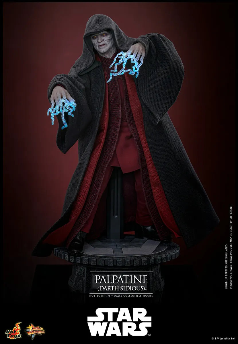 HOTMMS805 Star Wars - Palpatine (Darth Sidious) 1:6 Scale Collectable Action Figure - Hot Toys - Titan Pop Culture
