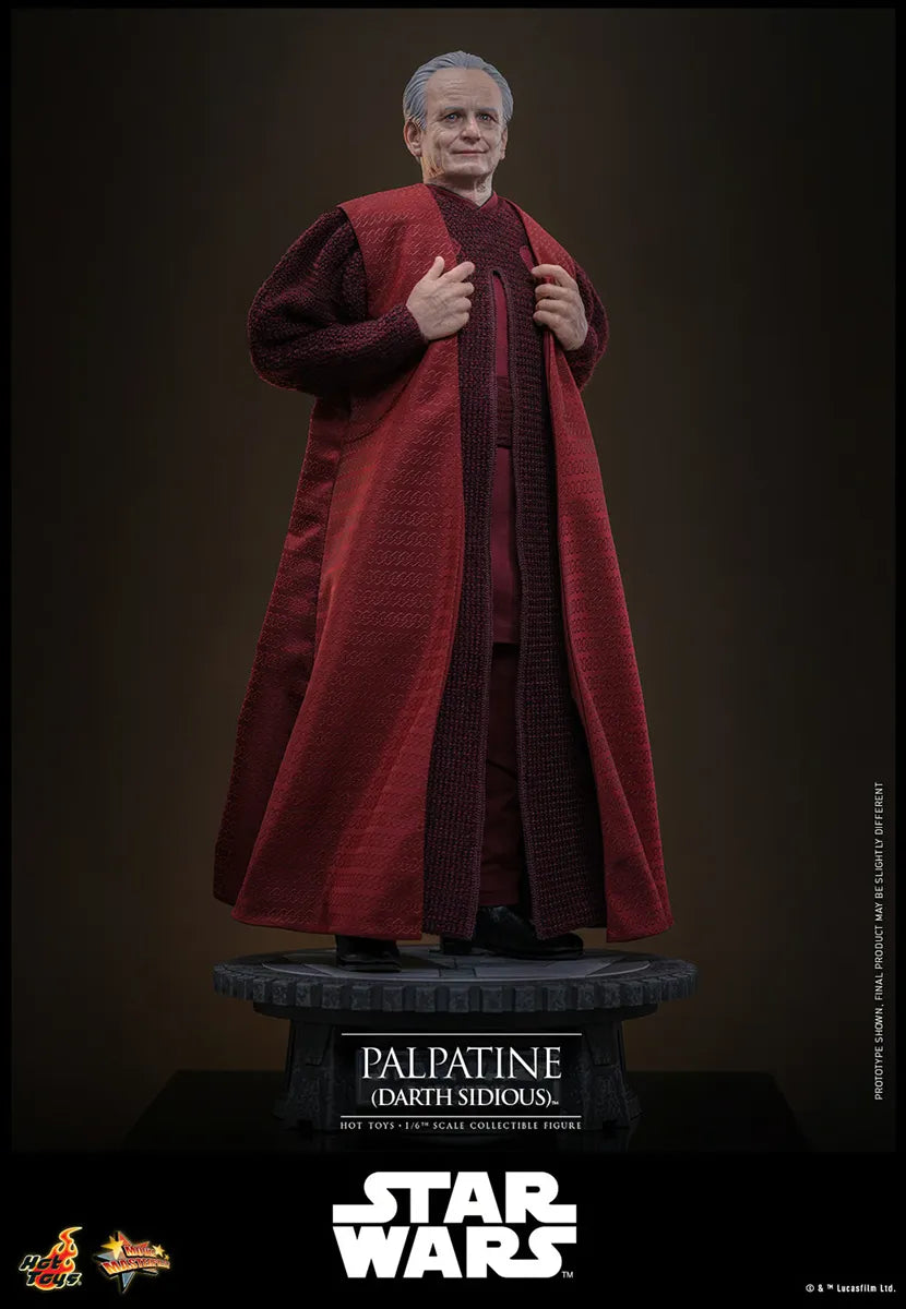 HOTMMS805 Star Wars - Palpatine (Darth Sidious) 1:6 Scale Collectable Action Figure - Hot Toys - Titan Pop Culture