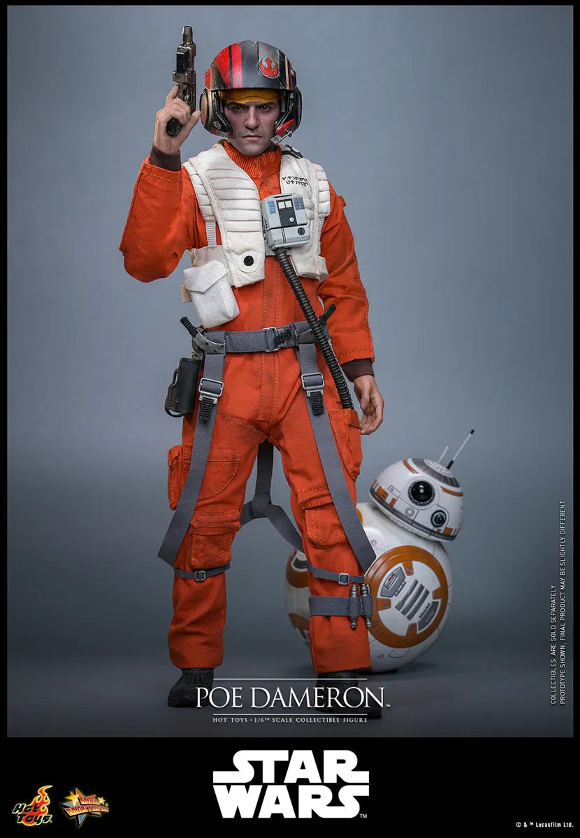 HOTMMS806 Star Wars: The Force Awakens - Poe Dameron 1:6 Scale Collectable Action Figure - Hot Toys - Titan Pop Culture