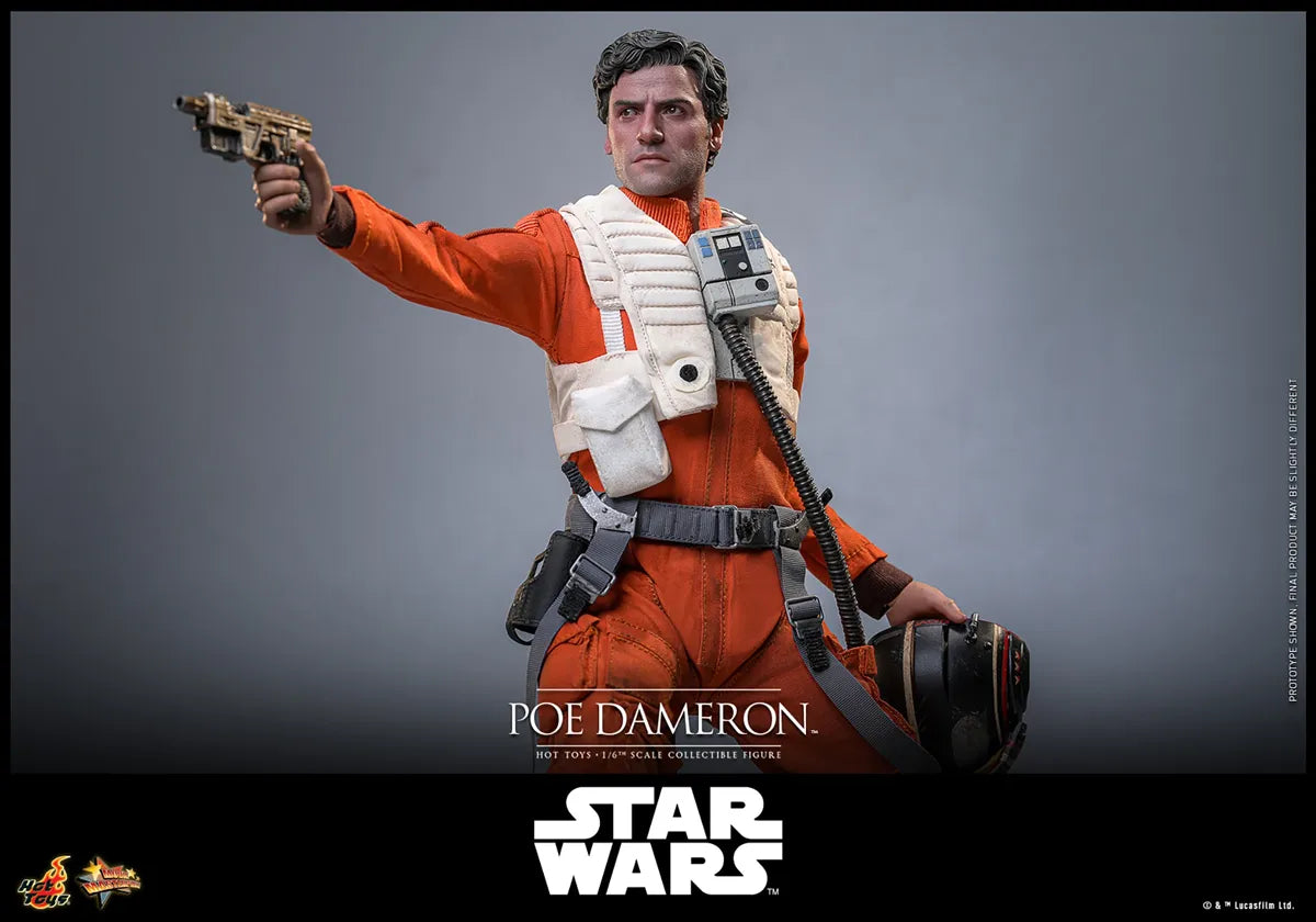 HOTMMS806 Star Wars: The Force Awakens - Poe Dameron 1:6 Scale Collectable Action Figure - Hot Toys - Titan Pop Culture