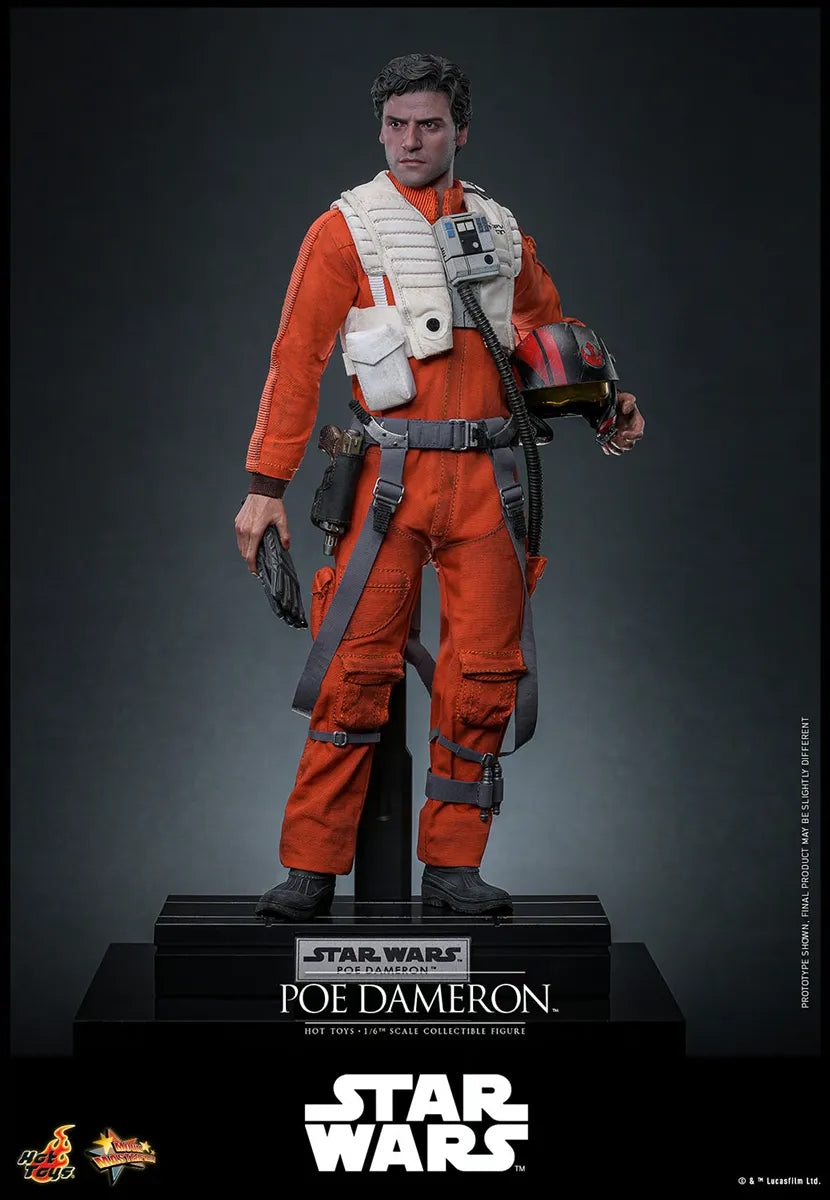 HOTMMS806 Star Wars: The Force Awakens - Poe Dameron 1:6 Scale Collectable Action Figure - Hot Toys - Titan Pop Culture