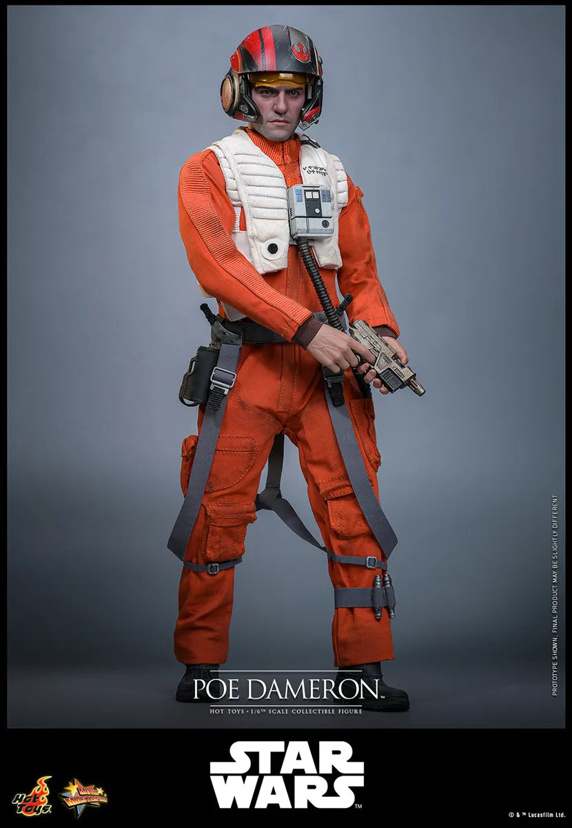 HOTMMS806 Star Wars: The Force Awakens - Poe Dameron 1:6 Scale Collectable Action Figure - Hot Toys - Titan Pop Culture