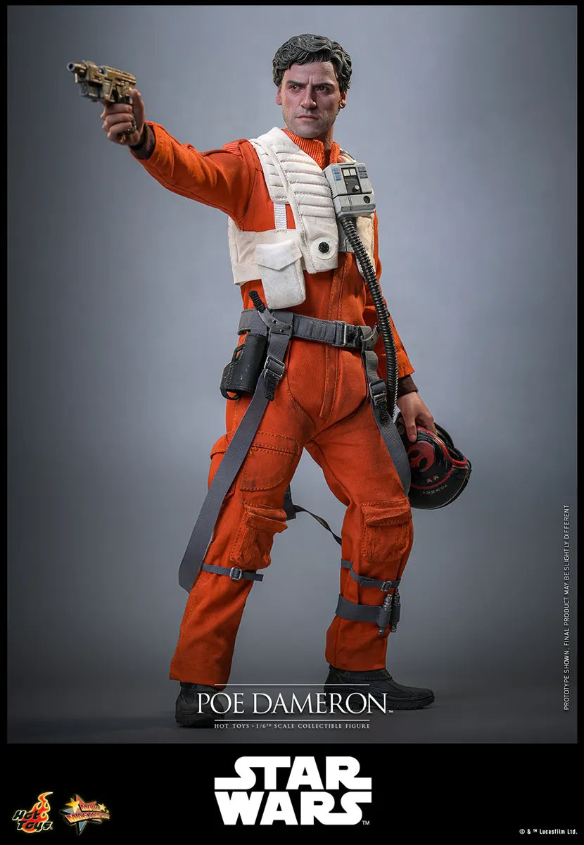 HOTMMS806 Star Wars: The Force Awakens - Poe Dameron 1:6 Scale Collectable Action Figure - Hot Toys - Titan Pop Culture