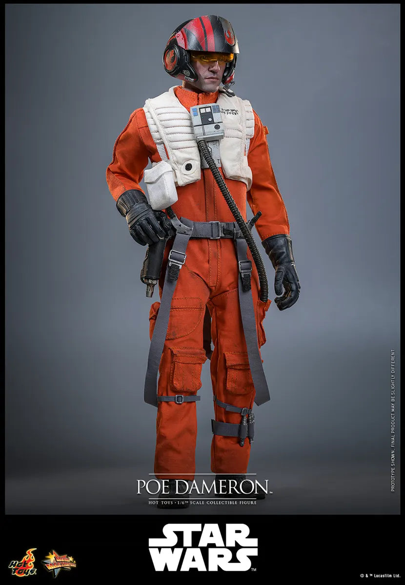 HOTMMS806 Star Wars: The Force Awakens - Poe Dameron 1:6 Scale Collectable Action Figure - Hot Toys - Titan Pop Culture