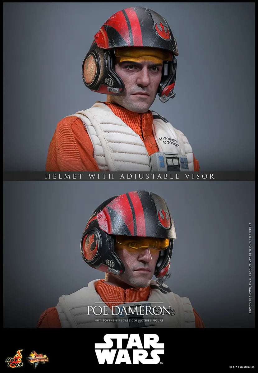 HOTMMS806 Star Wars: The Force Awakens - Poe Dameron 1:6 Scale Collectable Action Figure - Hot Toys - Titan Pop Culture