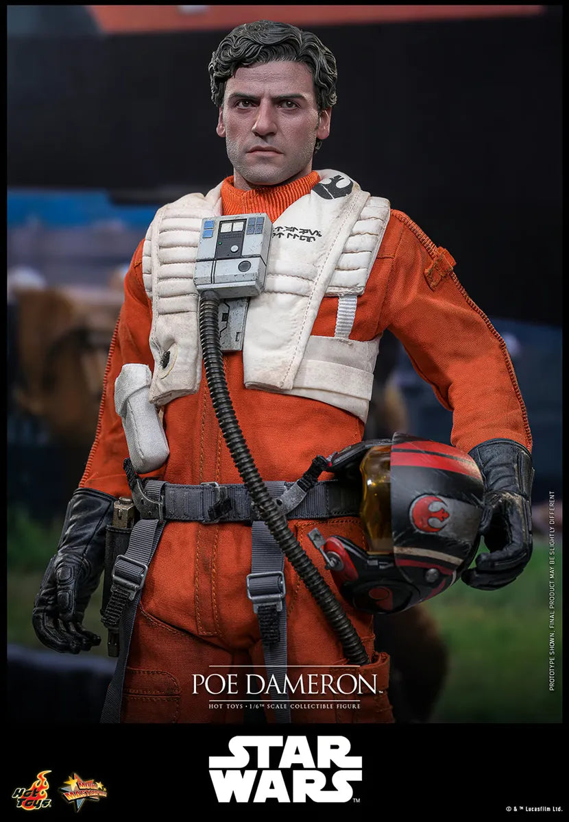 HOTMMS806 Star Wars: The Force Awakens - Poe Dameron 1:6 Scale Collectable Action Figure - Hot Toys - Titan Pop Culture