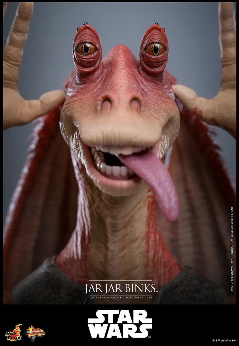 HOTMMS807 Star Wars: The Phantom Menace - Jar Jar Binks 1:6 Scale Collectable Action Figure - Hot Toys - Titan Pop Culture