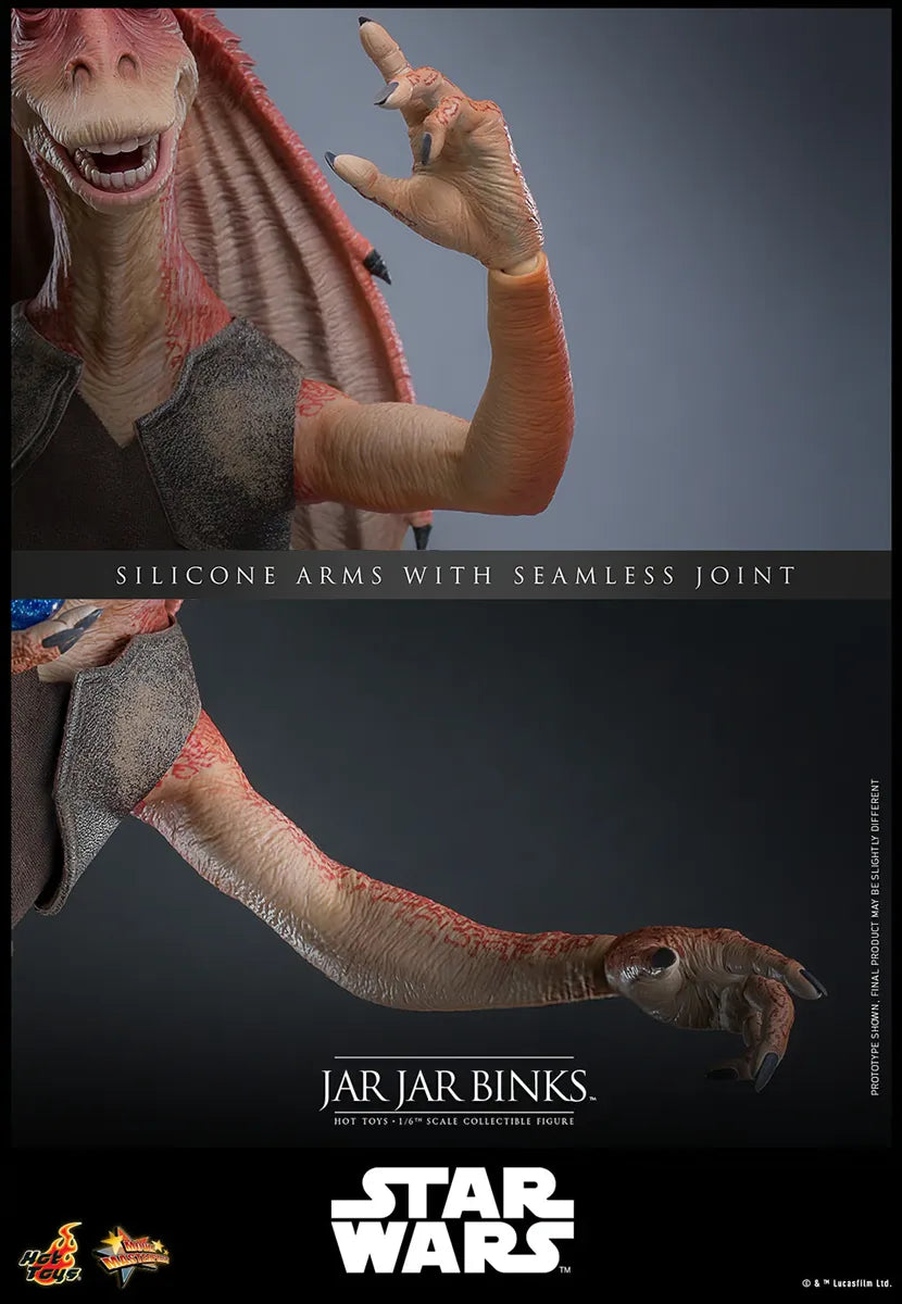HOTMMS807 Star Wars: The Phantom Menace - Jar Jar Binks 1:6 Scale Collectable Action Figure - Hot Toys - Titan Pop Culture