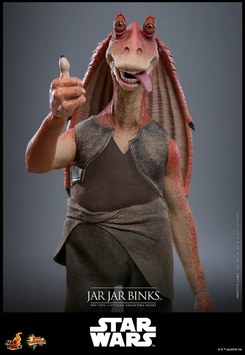 HOTMMS807 Star Wars: The Phantom Menace - Jar Jar Binks 1:6 Scale Collectable Action Figure - Hot Toys - Titan Pop Culture