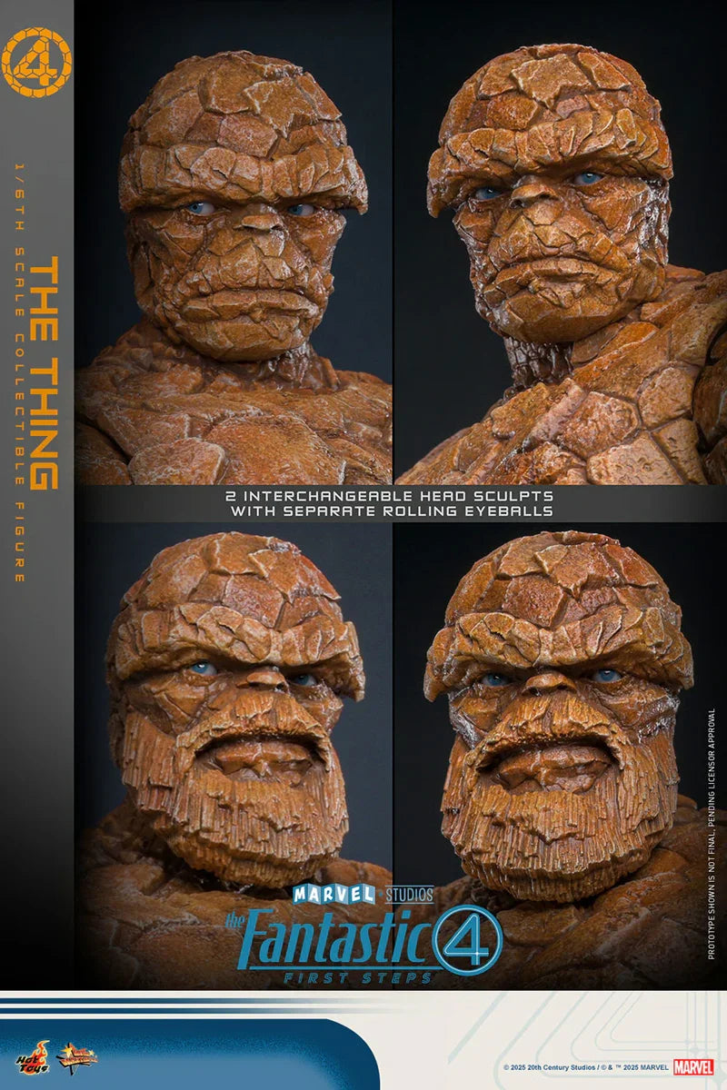 The Fantastic Four: First Steps - The Thing 1:6 Scale Collectable Action Figure