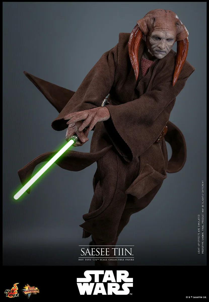 Star Wars - Figura de acción coleccionable de Saesee Tiin escala 1:6