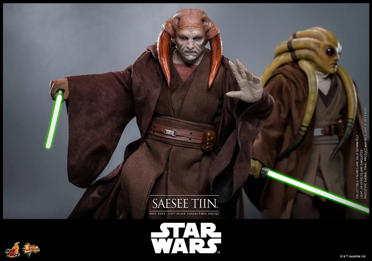 Star Wars - Figura de acción coleccionable de Saesee Tiin escala 1:6