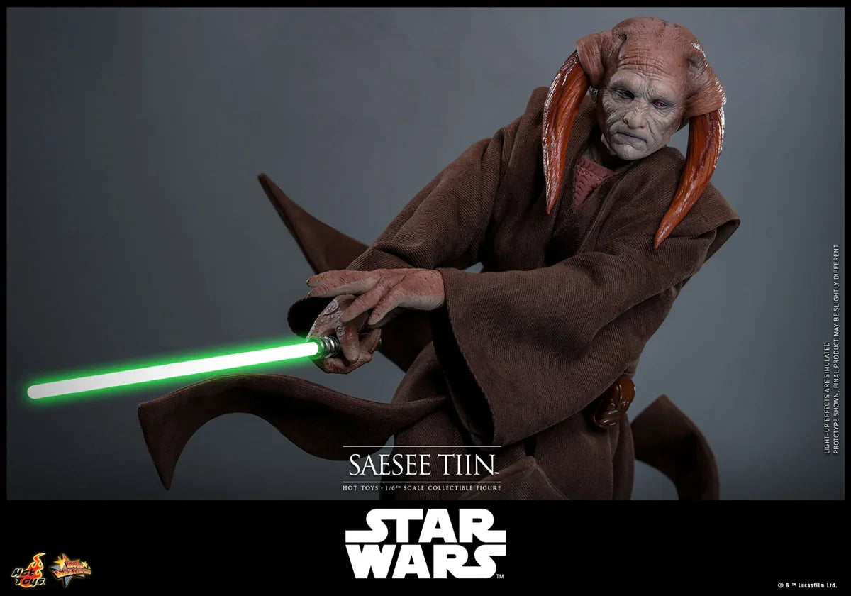 Star Wars - Figura de acción coleccionable de Saesee Tiin escala 1:6