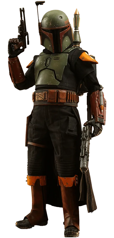 HOTQS022 Star Wars: Book of Boba Fett - Boba Fett 1:4 Scale Action Figure - Hot Toys - Titan Pop Culture