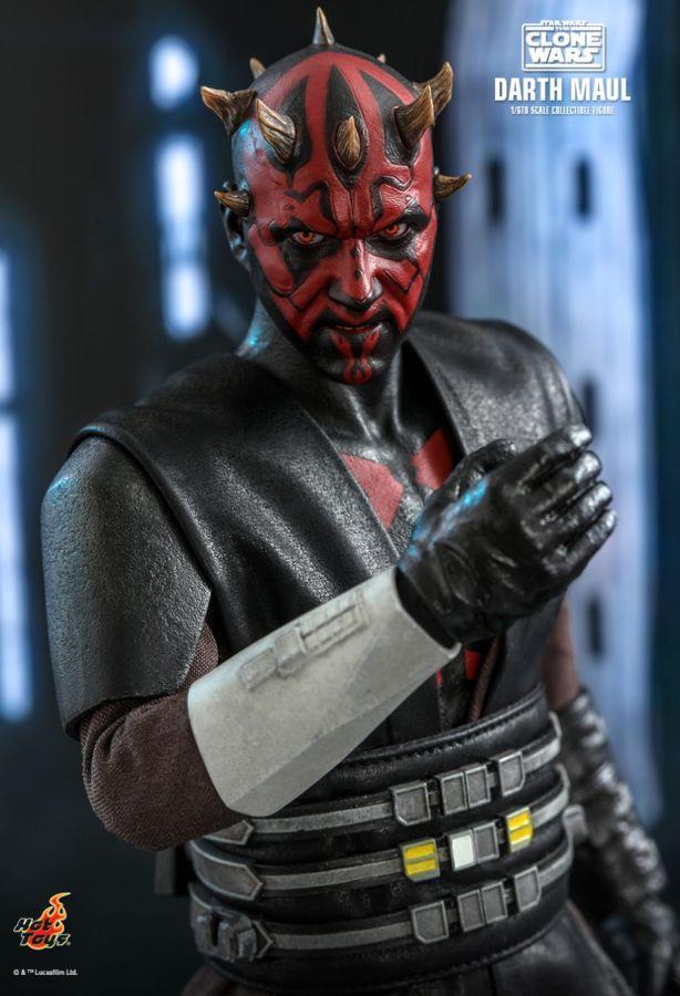HOTTMS024 Star Wars: The Clone Wars - Darth Maul 1:6 Scale 12" Action Figure - Hot Toys - Titan Pop Culture